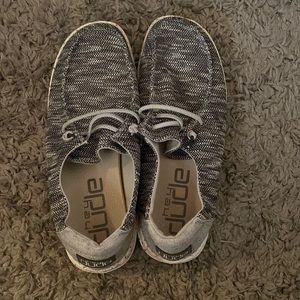 Blue/Gray WendySox HeyDudes